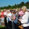 Church service in Park 26 May 12